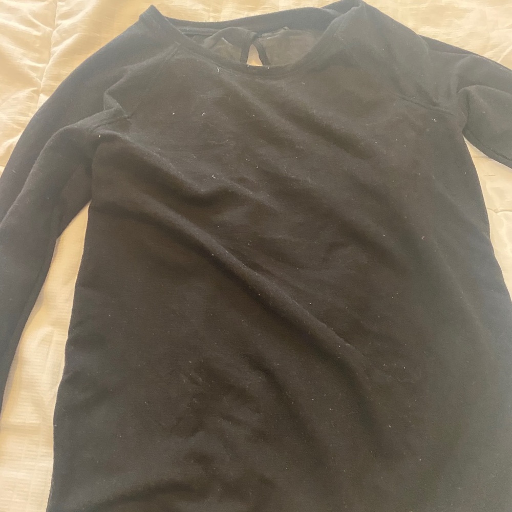 Black long sleeve shirt